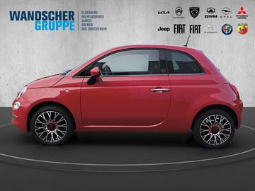 Fiat 500 1.0 Mild Hybrid Red PANORAMA CARPLAY