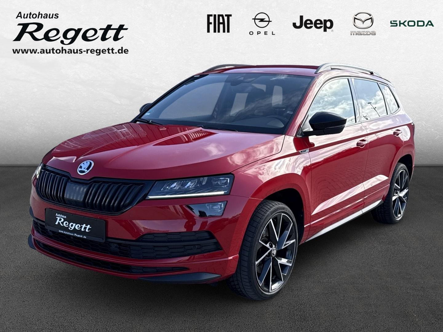 Skoda Karoq Sportline AD AHK Navi LED Sperrdiff. ACC E
