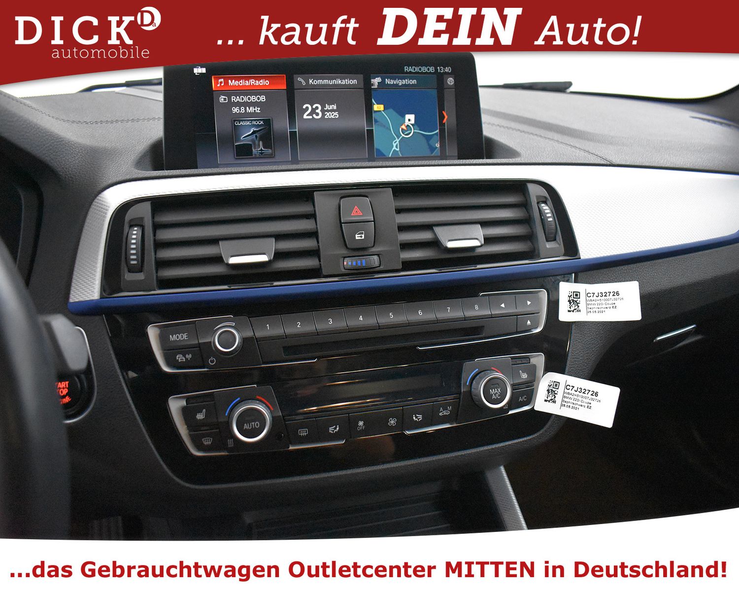 BMW 220i Coupe Sport Aut. M PAKET+MEMO+H&K+KAMER+18" - Image 12