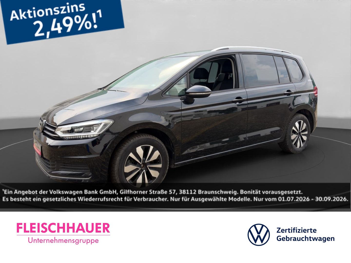 Volkswagen Touran Comfortline 1.5 TSI DSG AHK-el. klappb. N foto 1