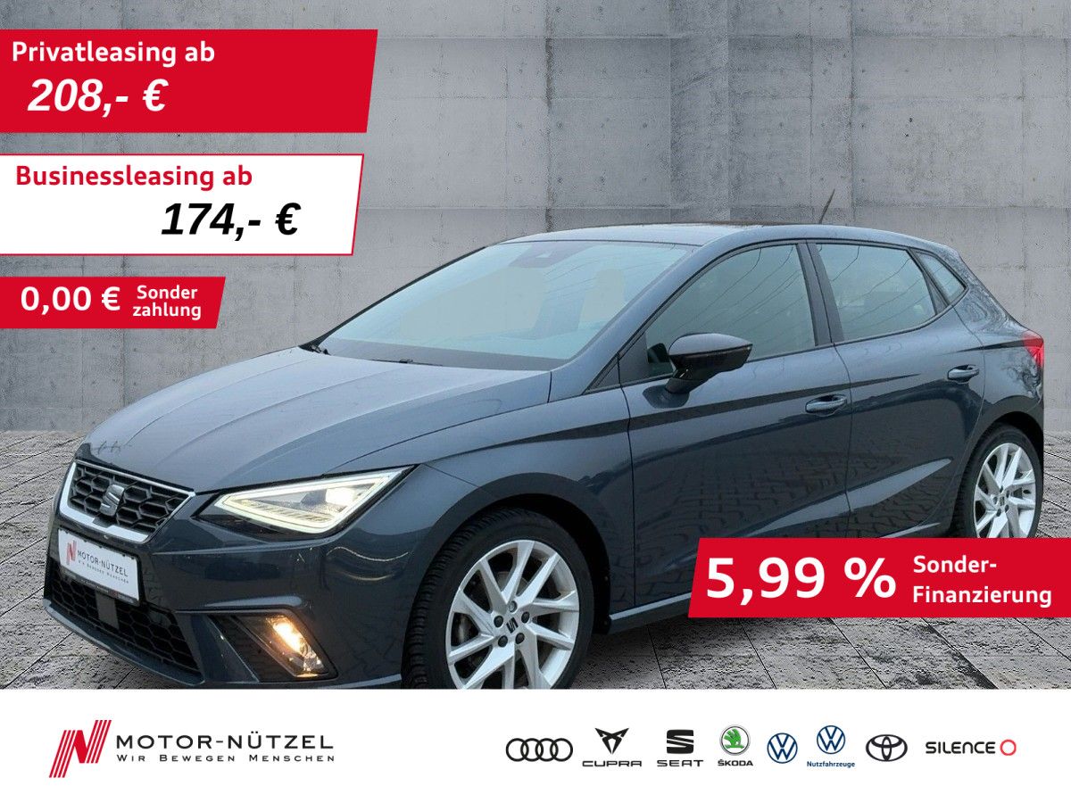 Seat Ibiza 1.0 TSI FR-LINE LED+NAVI+ACC+SHZ+RFK+PANO
