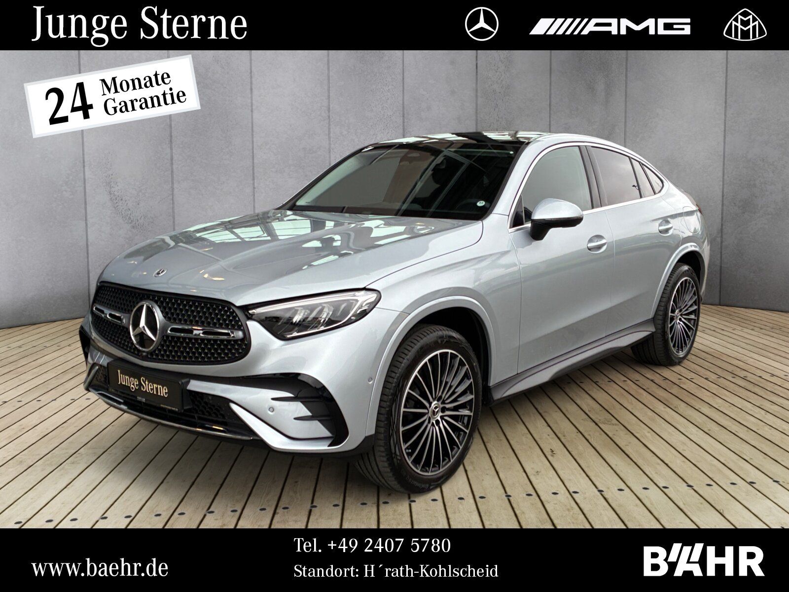 MERCEDES-BENZ GLC 400 e 4M Coupé AMG/Pano/AHK/RFK/Totwinkel
