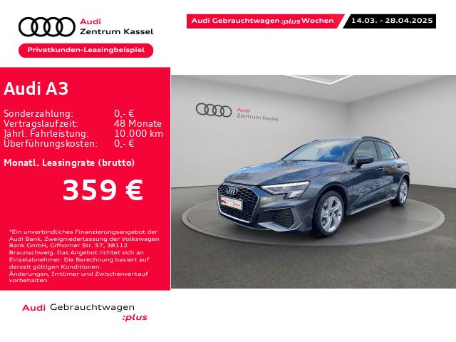 Audi A3 SB 40 TFSIe S line LED Navi PDC+ CarPlay