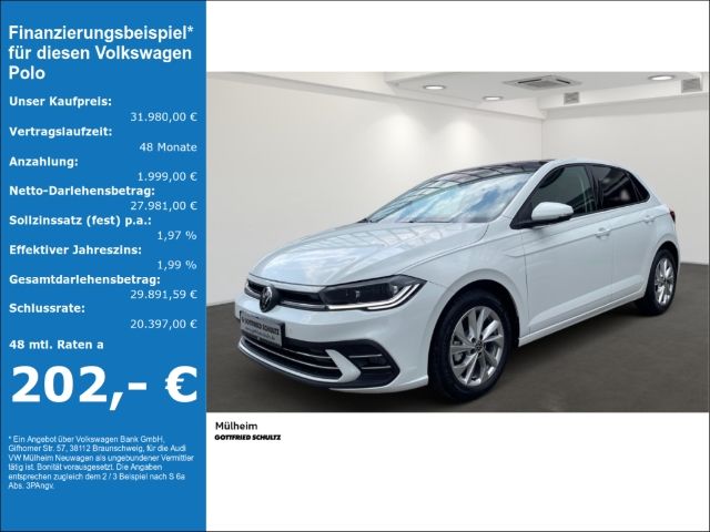 Volkswagen Polo Style 1.0 TSI 110 PS 7-Gang-DSG SOFORT