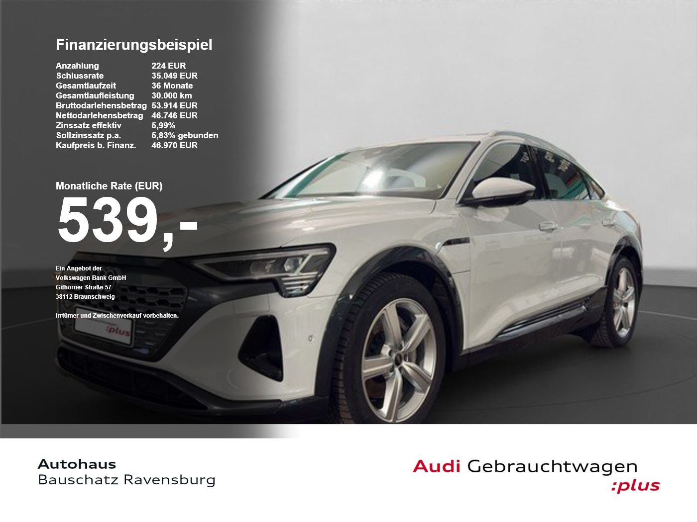 Audi Q8 Sportb. e-tron 50 quattro advanced *PANO*B&O*