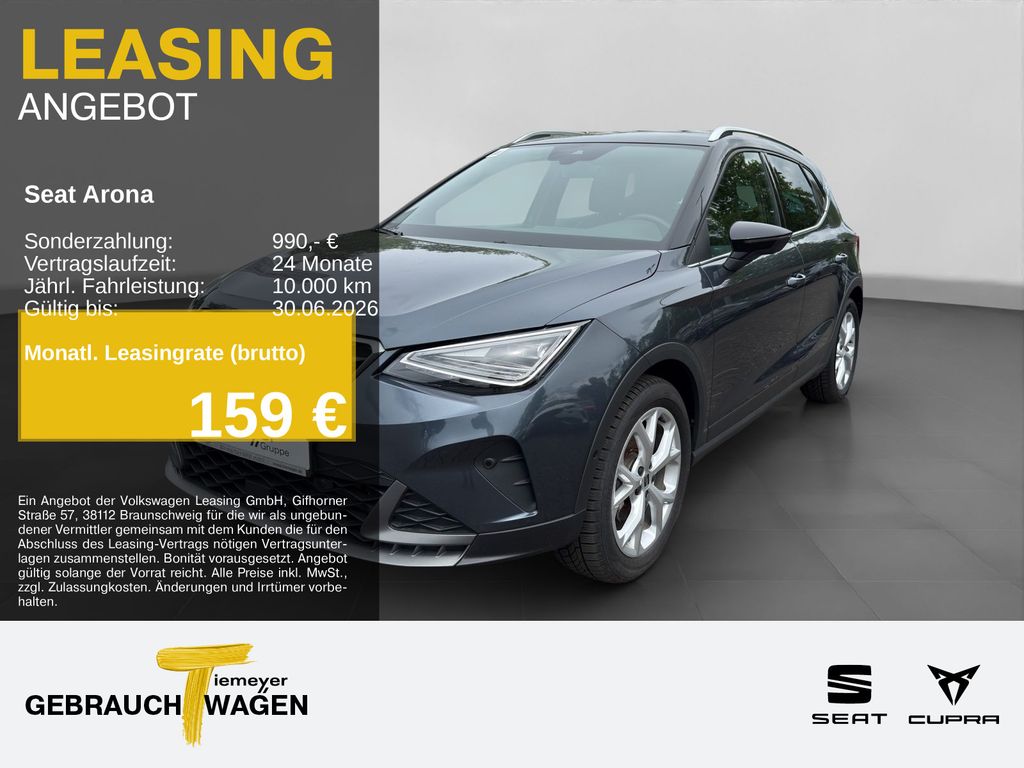 Seat Arona 1.5 TSI DSG FR AHK KAMERA LED NAVI ACC