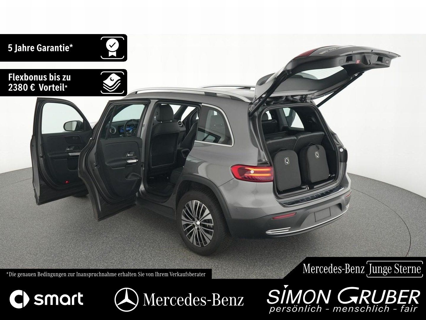 Fahrzeugabbildung Mercedes-Benz EQB 250+ Progressive Adv. Pano Kamera Amb 7Sitze