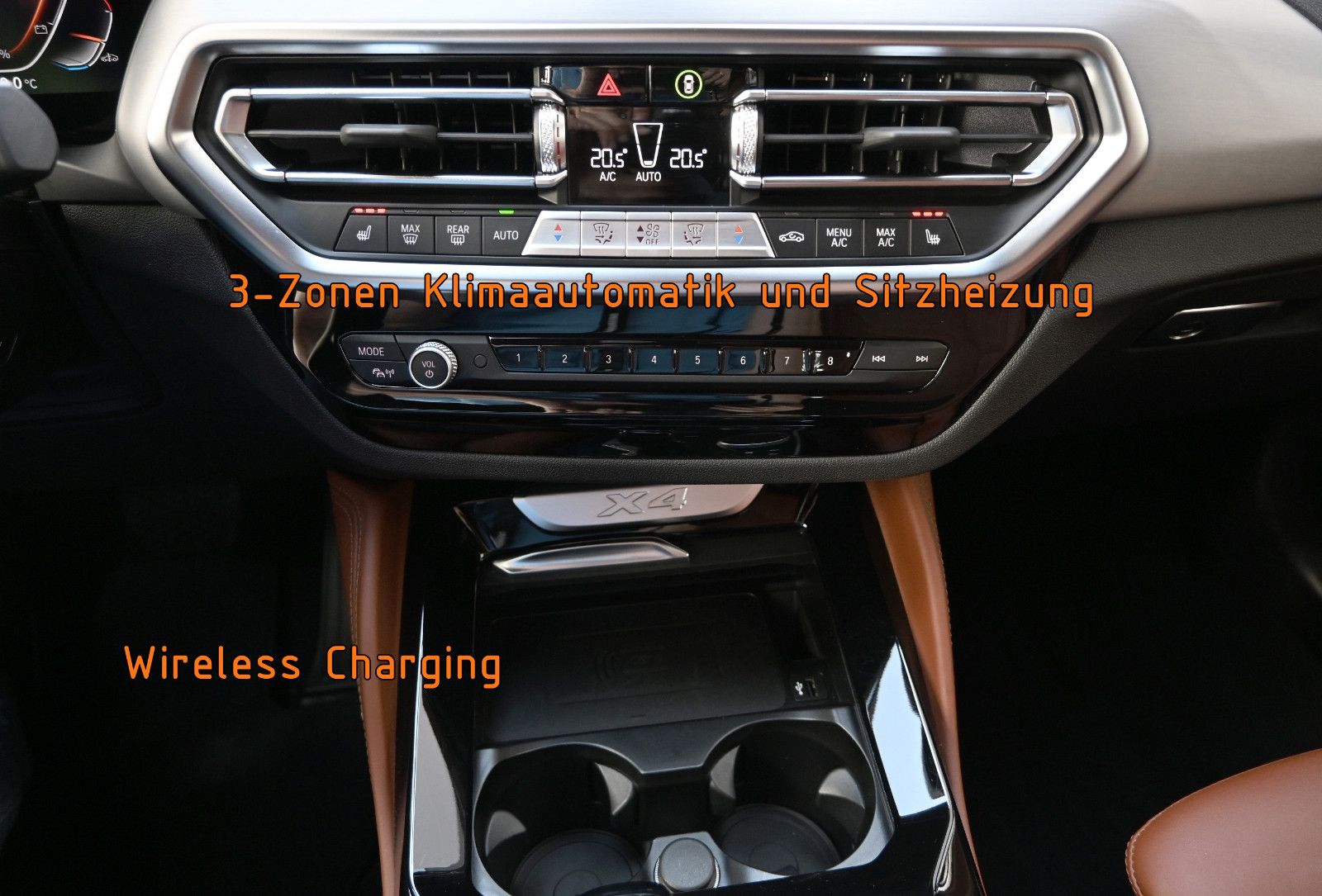 Fahrzeugabbildung BMW X4 xDr.30d °ACC°AHK°IND.MERINO-LEDER°STANDHEIZ.°