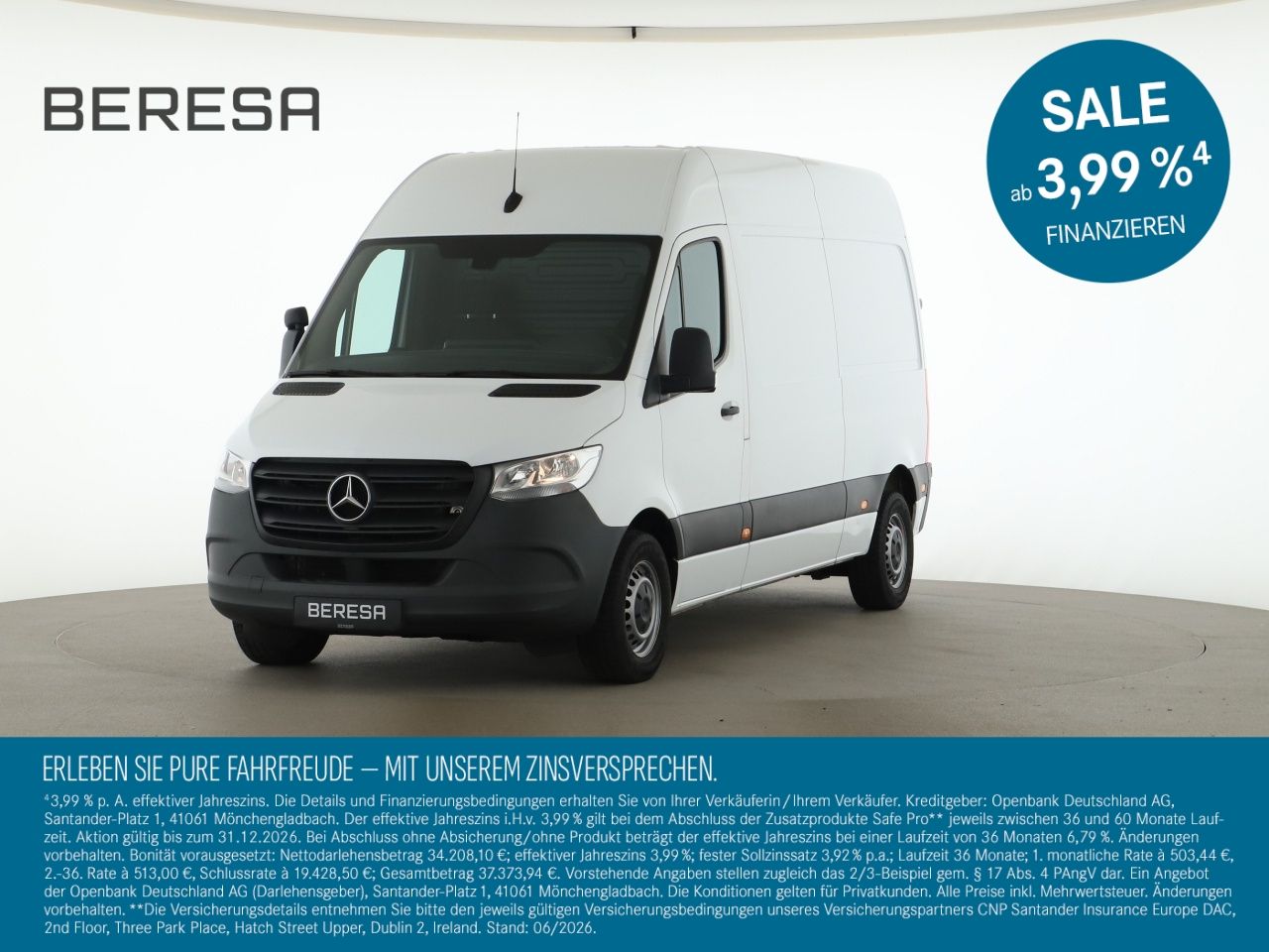 MERCEDES-BENZ Sprinter 315 CDI Kasten Standard Hoch L2H2 AHK