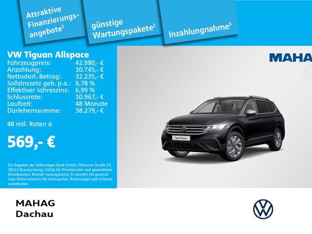 Volkswagen Tiguan Allspace 2.0 TDI 4Mot. LIFE AHK Navi LED