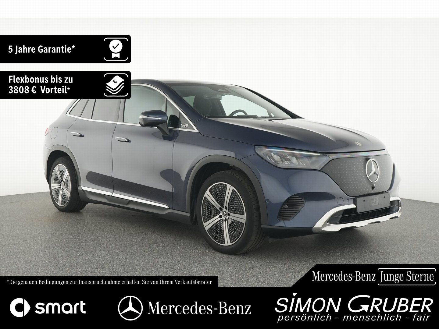 Fahrzeugabbildung Mercedes-Benz EQE 350+ SUV El Art Airmatic Massage Sitzklima