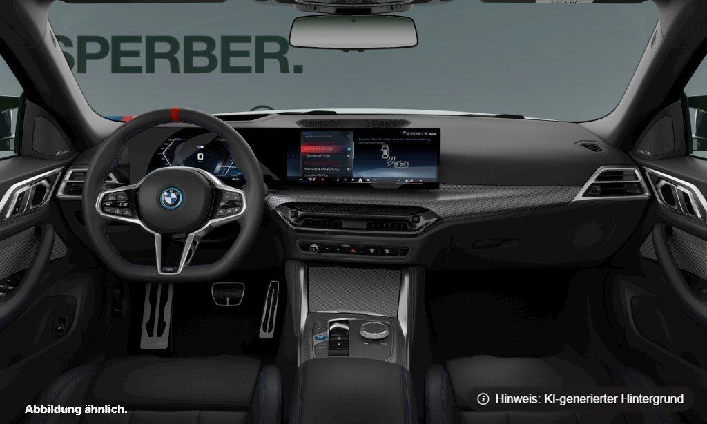 BMW i4 M50 M Technik AHK 19 Zoll Memory Frozen foto 3