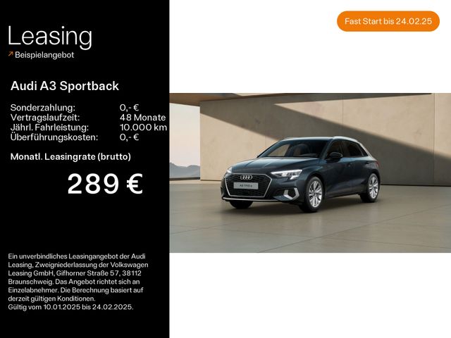 Audi A3 Sportback 40 TFSI e advanced Business*LED*