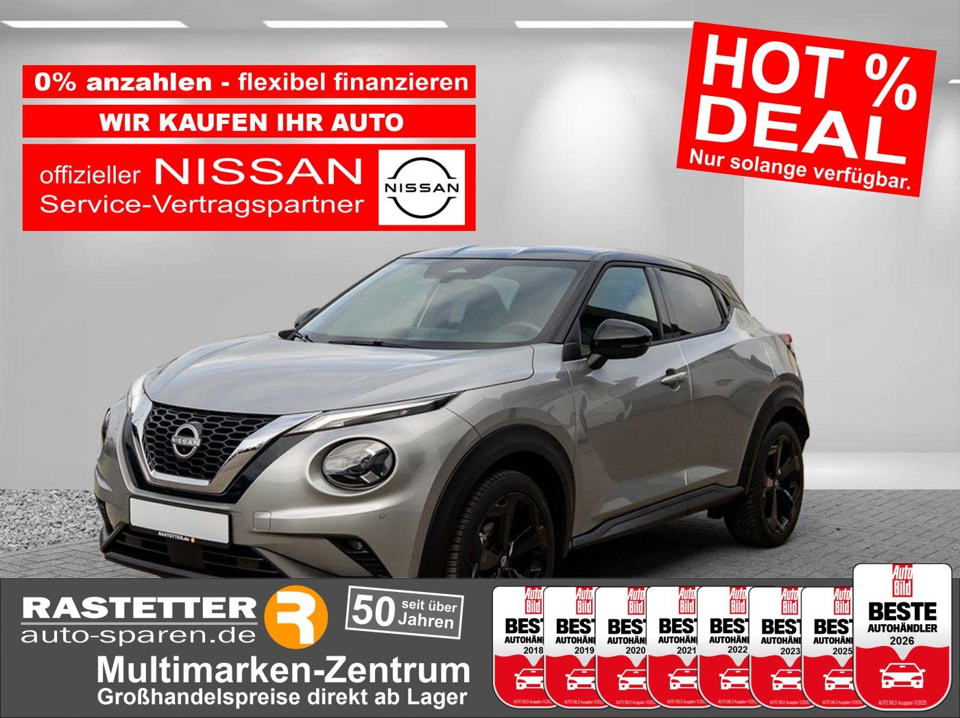Nissan Nissan Juke DCT tekna Zweifarb+Leder+ProPILOT+ACC+