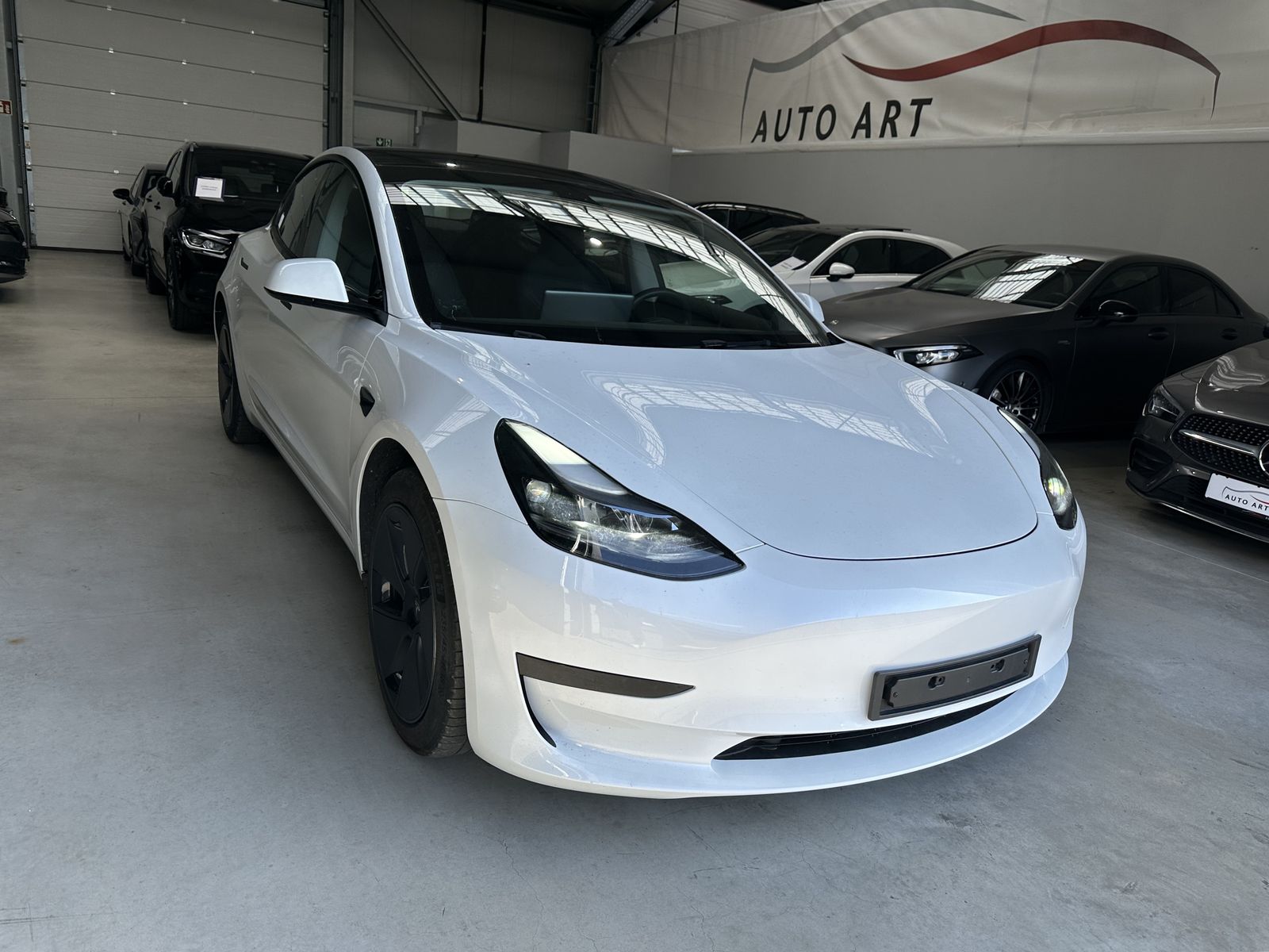 Tesla Model 3 Basis RWD Pano Navi LED Ryzen Wärmepumpe