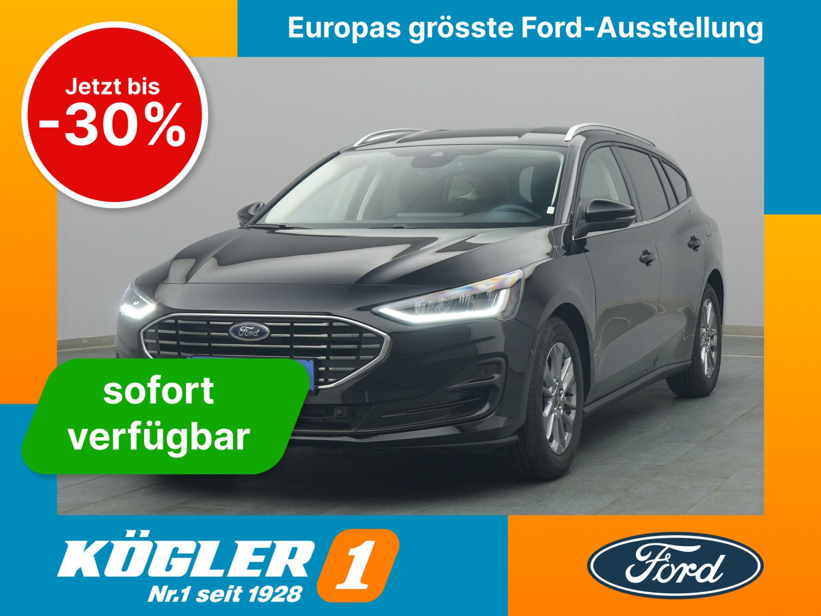 Ford Focus Turnier Titanium X 155PS Aut./ACC -31%*
