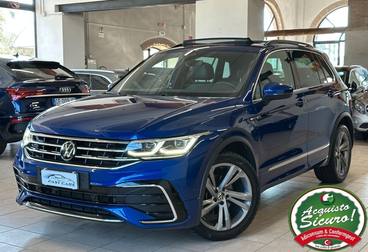 Volkswagen VOLKSWAGEN TIGUAN R-LINE 2.0 TDI DSG *TETTO*LUCI