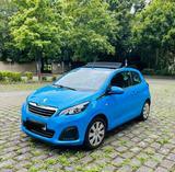 Peugeot 108  mit Faltdach - : Kleinwagen, mit Faltdach