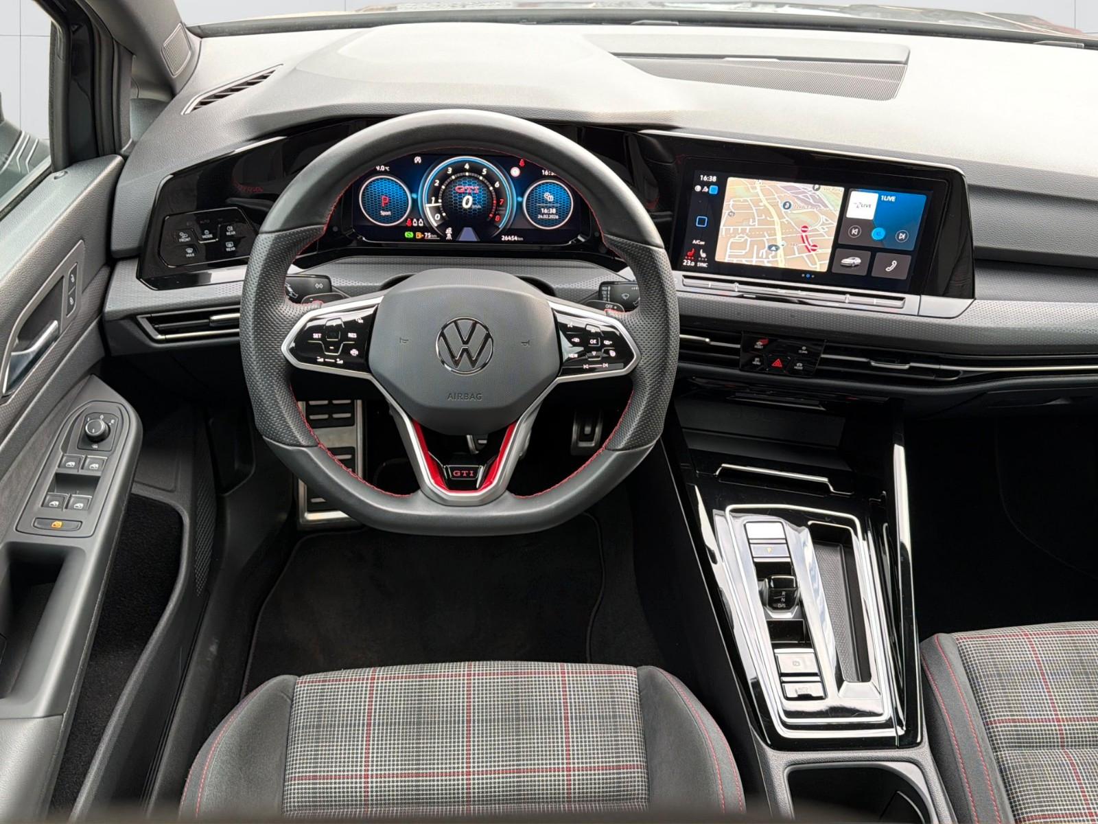 Volkswagen Golf VIII Lim. GTI 2.0 TSI 245 PS NAVI SHZ LED, миниатюра 13