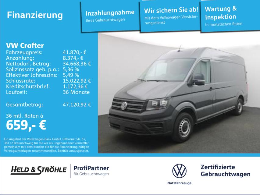 Volkswagen Crafter 35 MR HD (L2H2) 2.0 TDI NAV KAM PDC SHZ