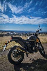 Royal Enfield Scram 411 Scrambler - viele Extras - Royal Enfield Scram 411