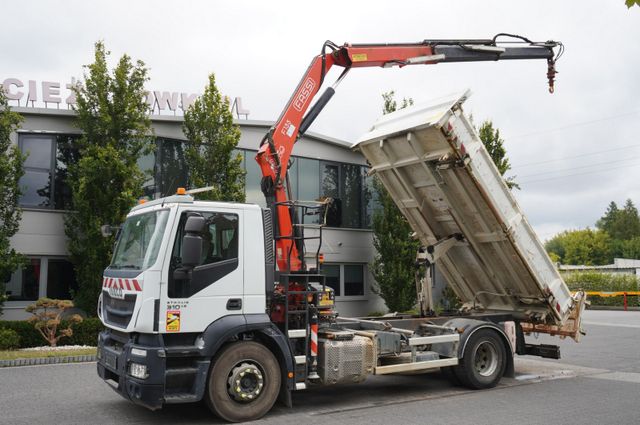 Iveco Stralis 19.310 4x2 E6 HDS Fassi F135A.0.22