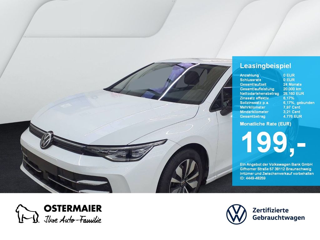 Volkswagen Golf VIII GOAL 1.5eTSI 150PS DSG ACC.AHK.KAMERA.