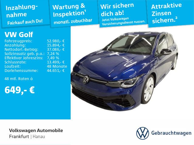 Volkswagen Golf VIII R DSG Alu19" IQ.LIGHT Leder Navi Ansch