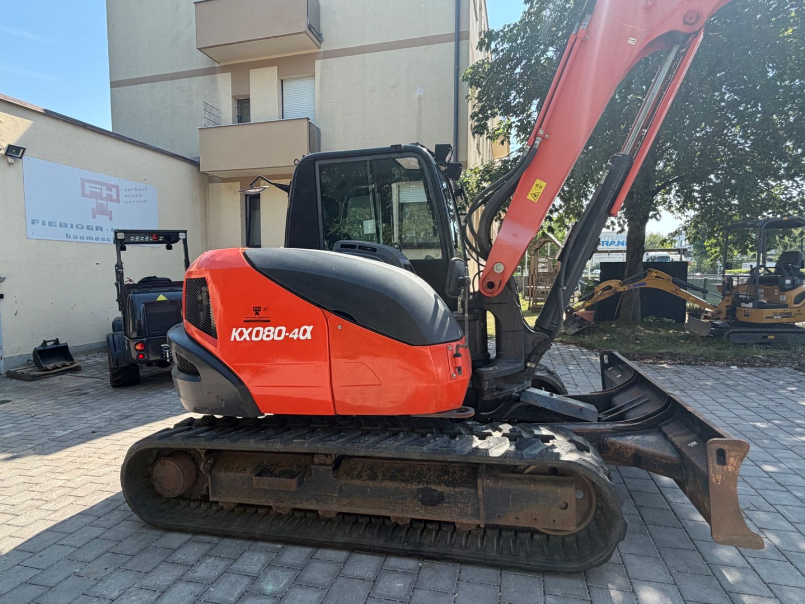 Fahrzeugabbildung Kubota KX080-4alphaHS08 opt. Rotor als Sandwich