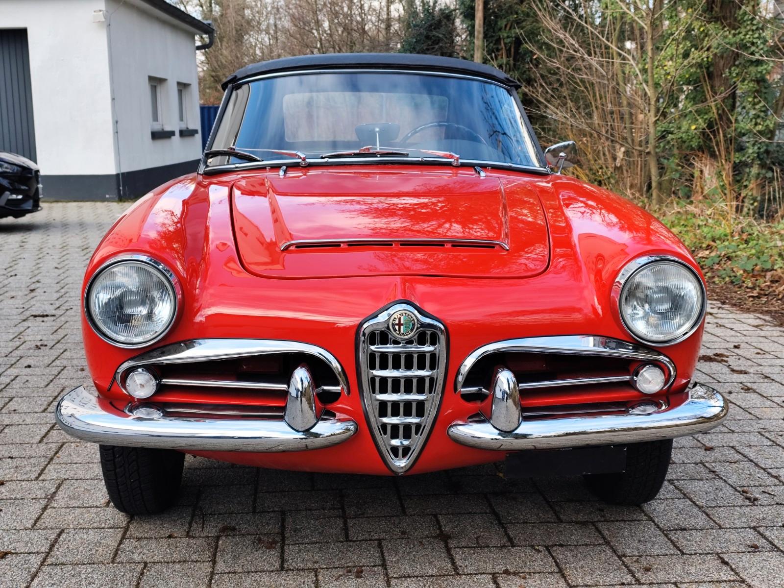 Alfa Romeo Giulia Spider 1600 veloce,  TÜV neu, H-Kennz.