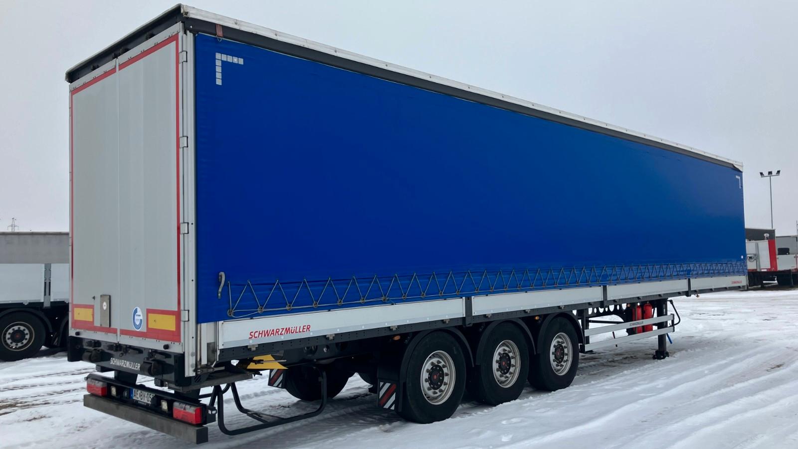 Schwarzmüller Schiebeplanen Bordwand 600 mm