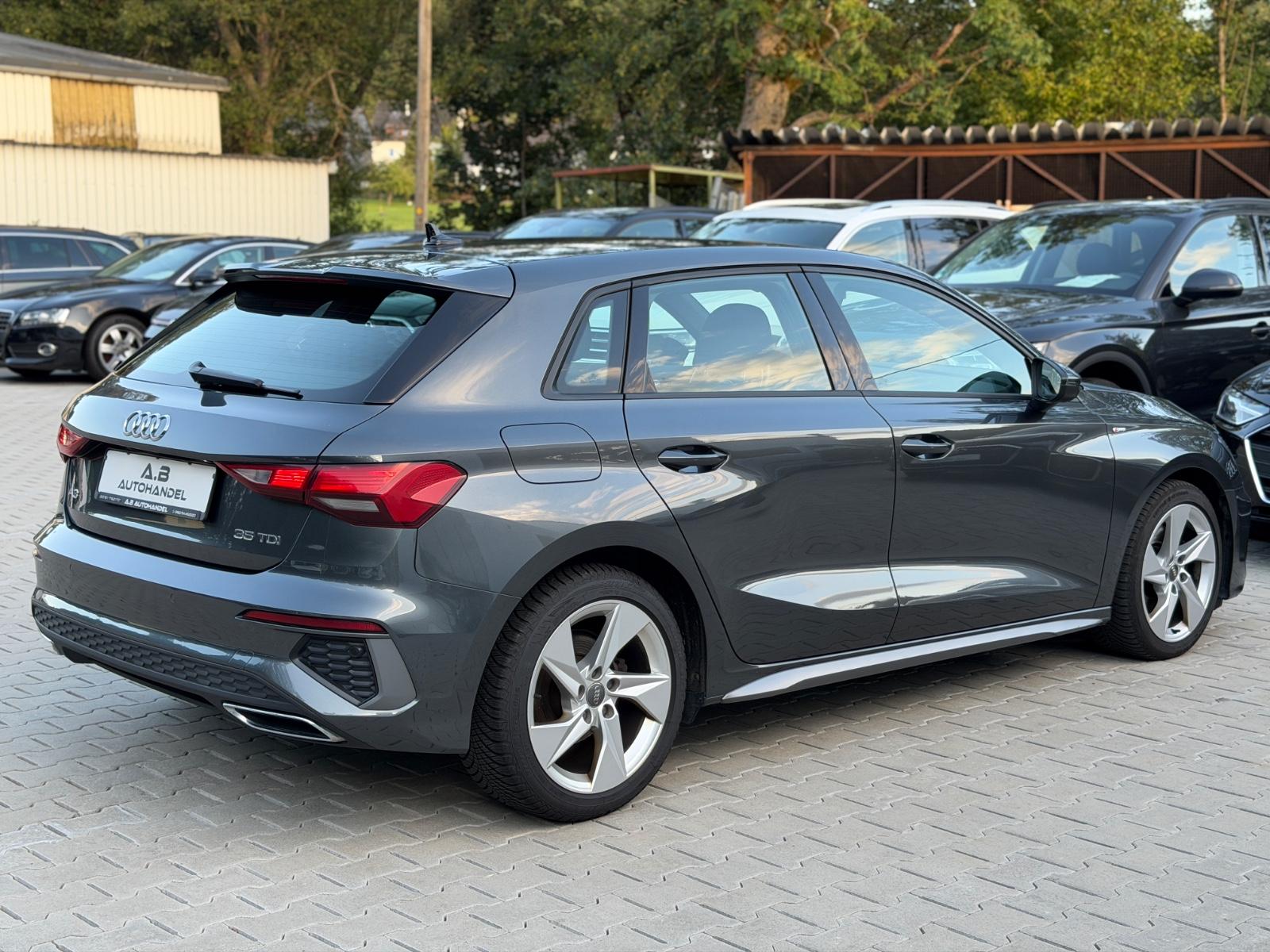 Audi A3 Sportback 35 TDI S line/LED/Virtual/97.600km, миниатюра 6