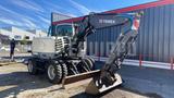 Terex Tw 85 Mobilbagger Schaeff mit 3 Löffeln und Gabe - Terex Mobilbagger Tw85