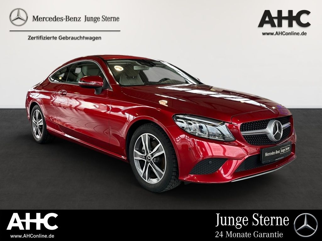 Fahrzeugabbildung Mercedes-Benz C 200 Coupé Distronic+ Navi LED SHZ KeyLess KAM