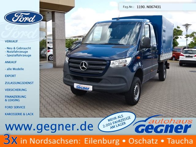 Mercedes-Benz Sprinter III Pritsche DoKa RWD 314 4×4 Plane
