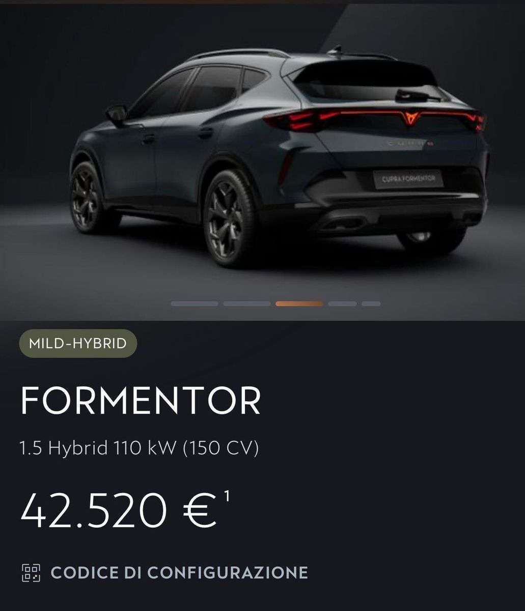 Other Cupra Formentor 1.5 Hybrid DSG