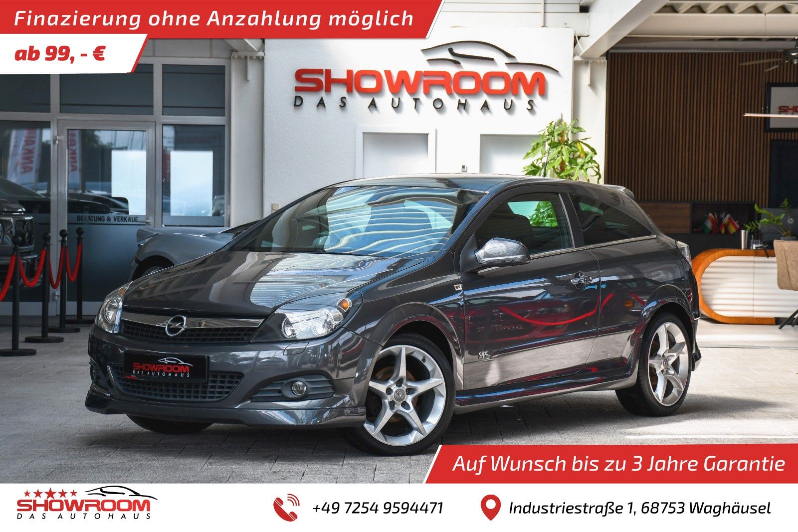 Opel Astra H GTC Sport OPC Line Sitzheizung