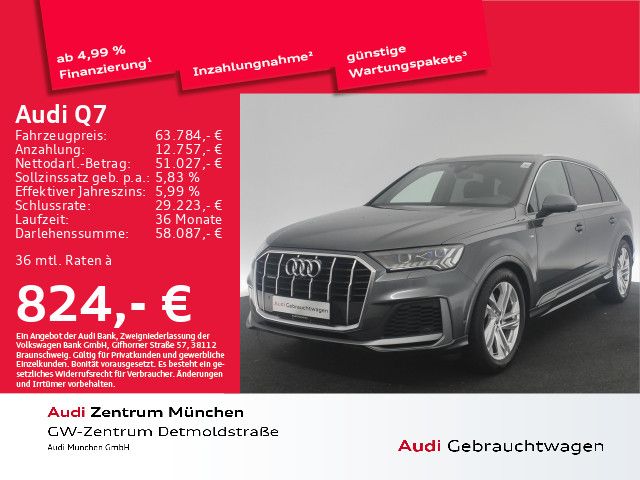 Audi Q7 50 TDI qu. Pano/StdHzg/Laser/B&O