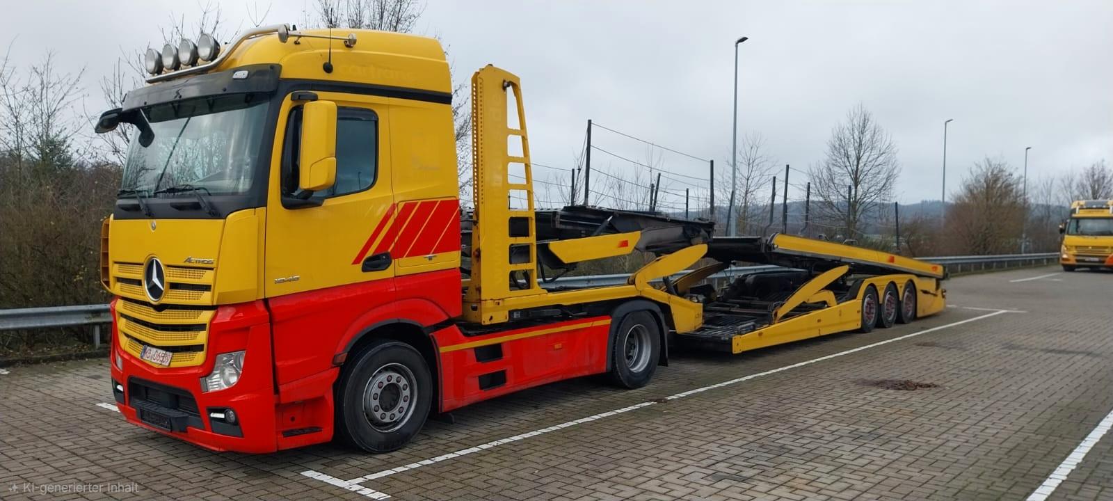 Mercedes-Benz Actros 1845 LOHR  EHR 300 C3