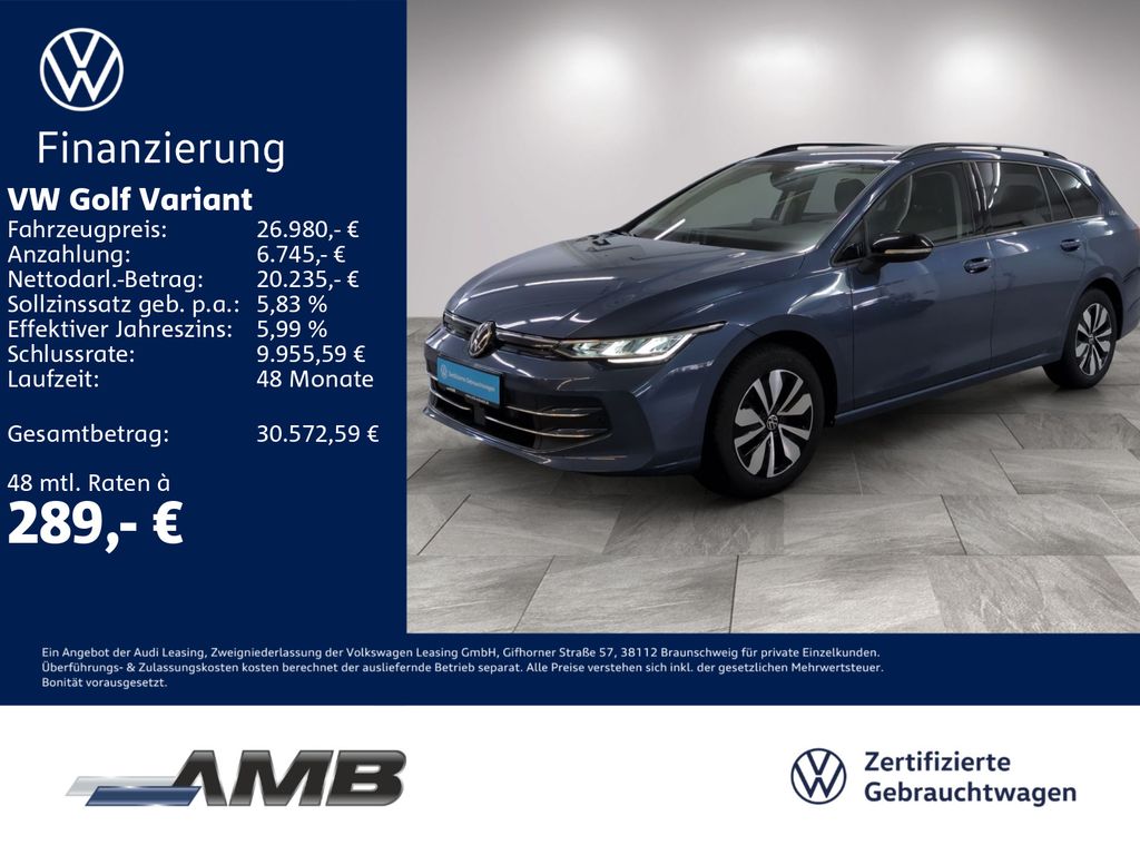 Golf Variant Goal 1.5 TSI AHK/Standhzg/06.30Gara