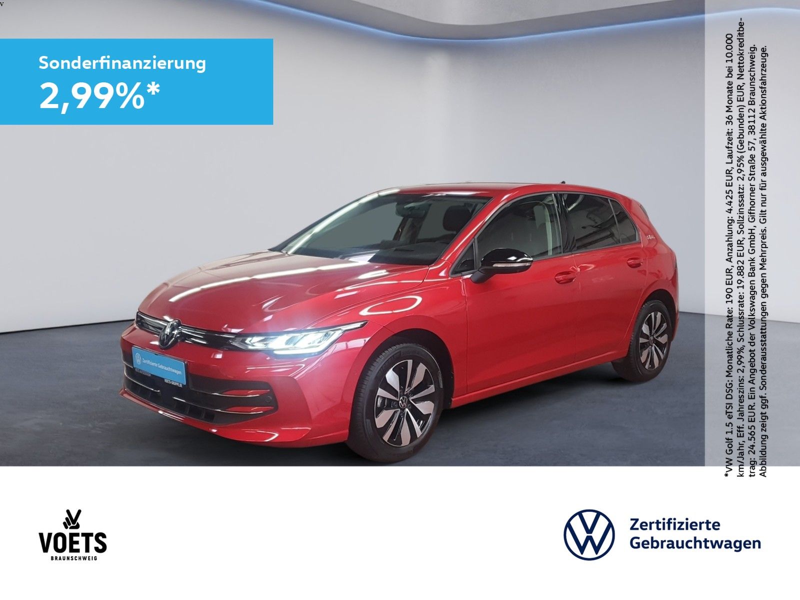 Volkswagen Golf Life GOAL 1.5 eTSI  DSG HuD+AreaView+STANDH