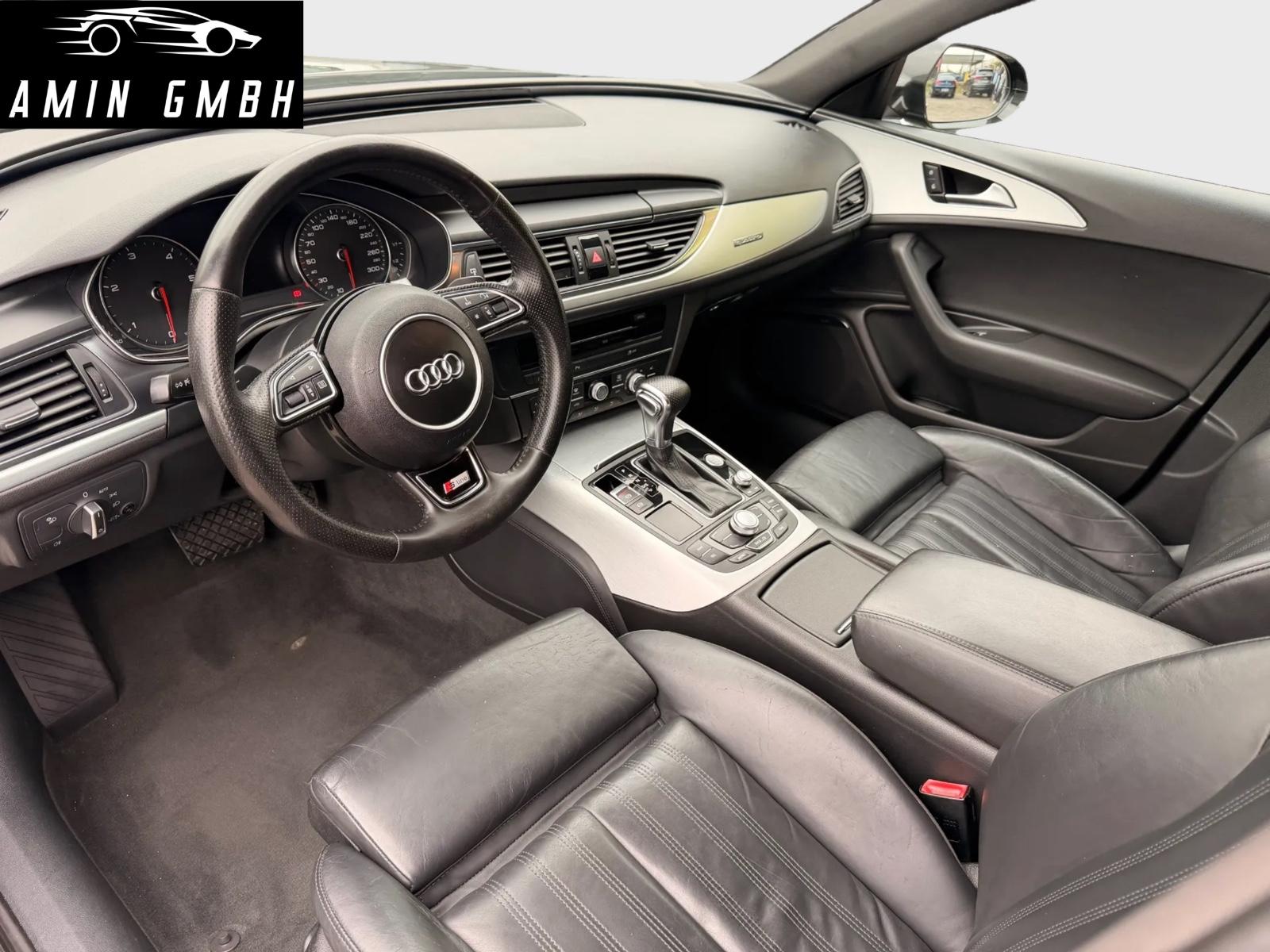 Audi A6 Avant 3.0 BiTDI quattro 313 ch S line • Boîte auto • Cuir Valcona • GPS MMI Touch • BOSE • 20"