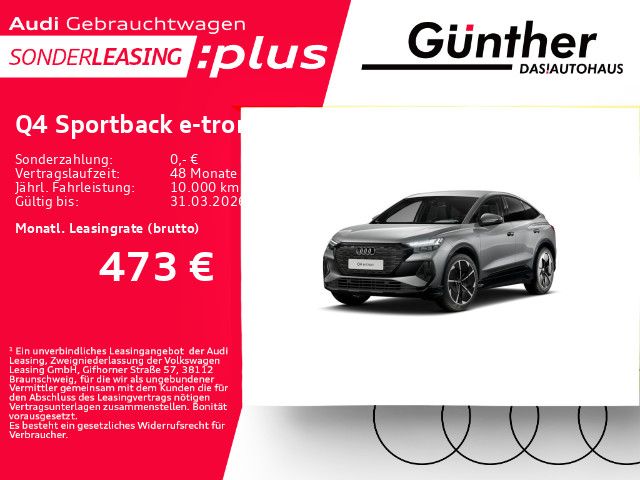 Q4 Sportback e-tron 45 QUATTRO S LINE+WINTER+AHK