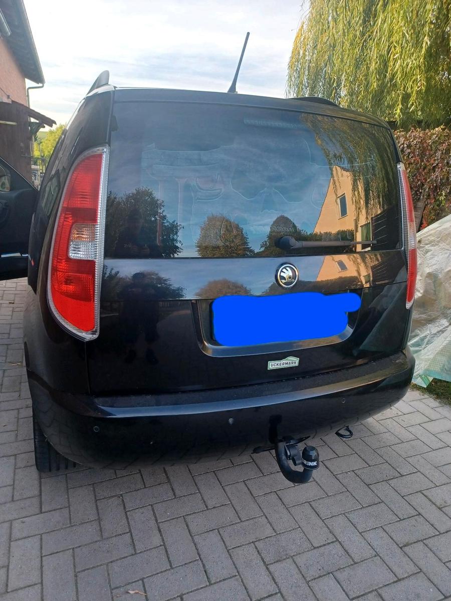 Skoda Roomster 2015 — rear view