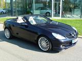 Mercedes-Benz SLK 200 KOMPRESSOR - r171 - blaue Mercedes-Benz SLK 200