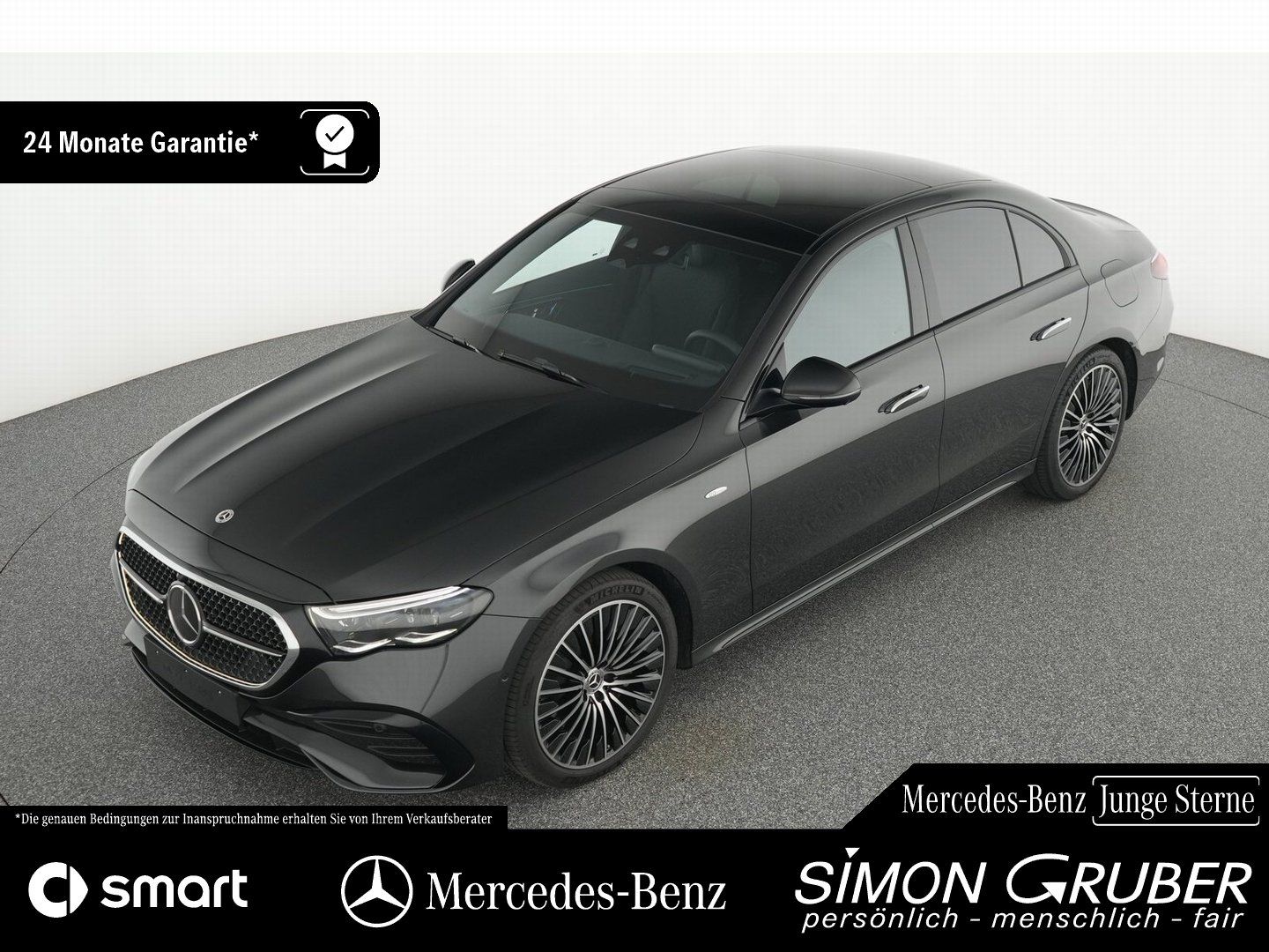 Fahrzeugabbildung Mercedes-Benz E 300 e 4M AMG Pano Airmatic Burm Superscreen