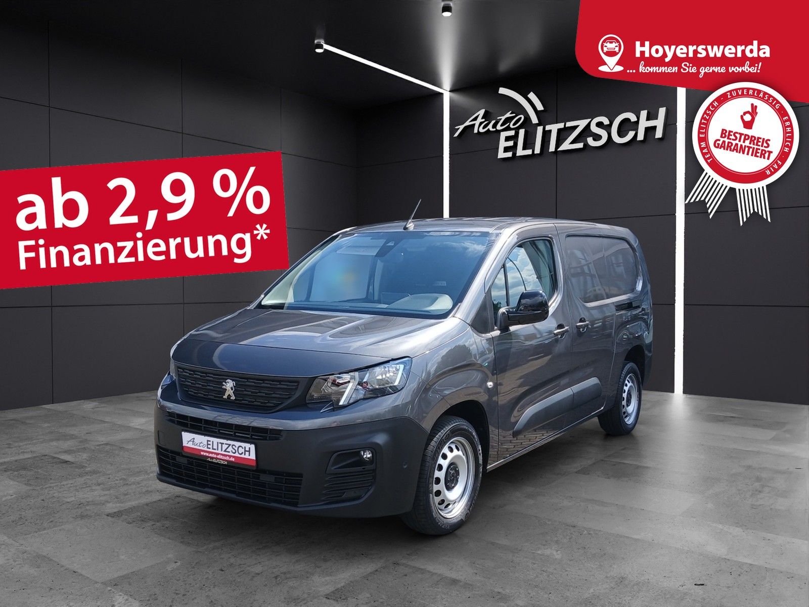 Fahrzeugabbildung Peugeot Partner Premium L2 BlueHDI 130 Klima Navi Kamera