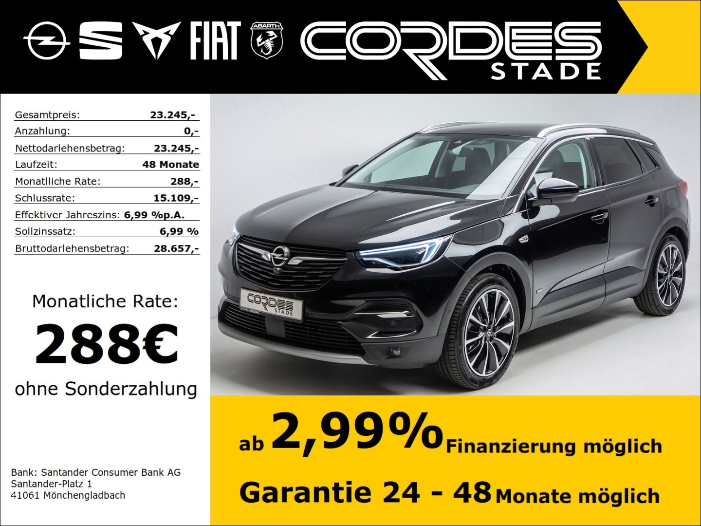 Opel Grandland Ultimate Plug-in-Hybrid Automatik AHK 