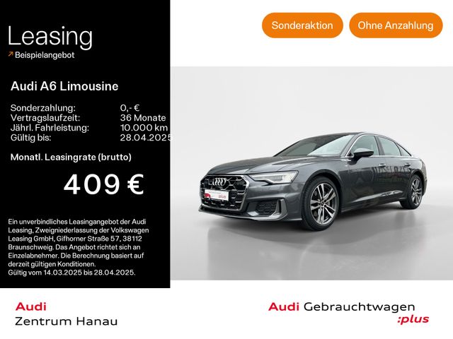 Audi A6 Limousine 45 TFSI quattro S-LINE*MATRIX*LEDER