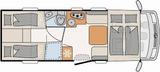 Dethleffs Trend T 7057 EBL - Dethleffs Trend T 7057 EB Automatik